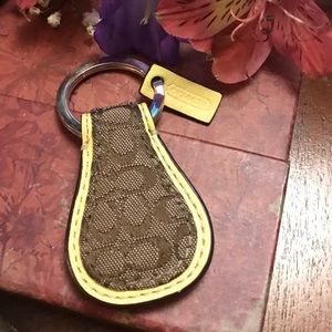 NEVER USED COACH KEY CHAIN